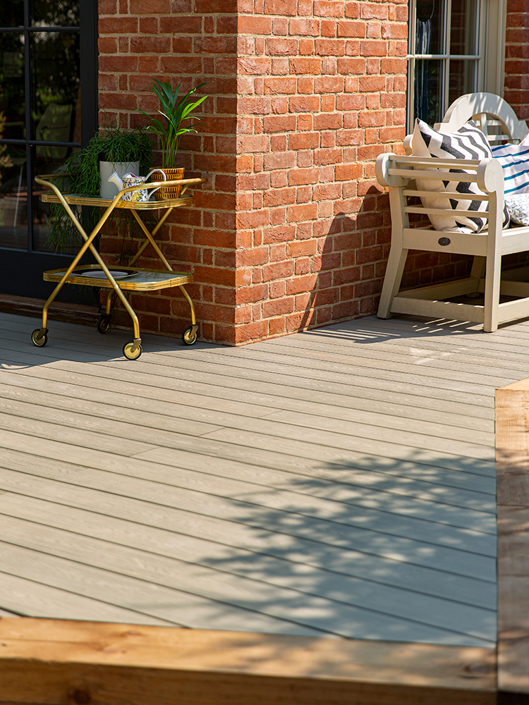 Exterior decking area